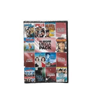 10 Movie Mega Pack Vol. 2 (DVD, 2011, 2-Disc Set) American Virgin / Tadpole +